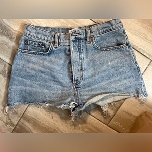 & Other Stories Light Blue Denim Shorts
